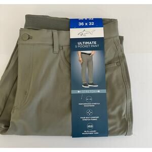 Greg Norman Men's Ultimate 5 Pocket Performance Stretch Tech Pants - NWT 36x32
